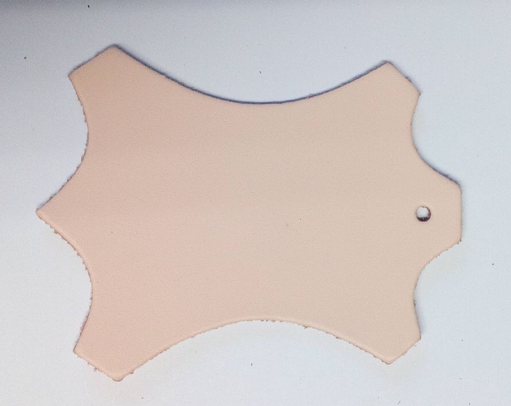 Leather Swatch - Blush Pink