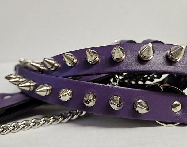 Boot Strap - Purple - Spike