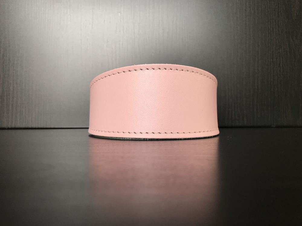 Greyhound Collar - Baby Pink