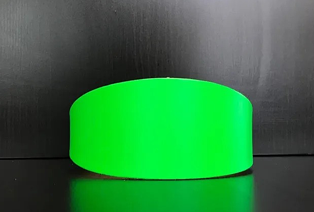 Greyhound Collar - Fluorescent Green